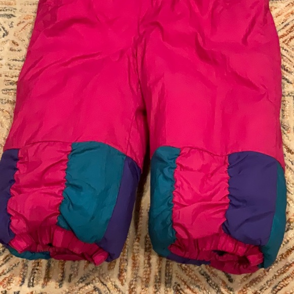 Vintage 80's Snowsuit Girls 4T Pink - Picture 3 of 4